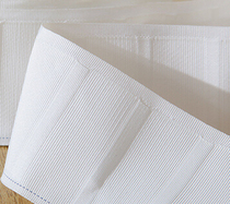  Cord cord belt High density cotton thickened cloth bag Anti-aging curtain accessories accessories hook white cloth belt Hook cloth belt