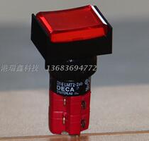 DECA reset button 2-way D16LMT2-2AB Taiwan Progressive Alliance rectangular red No lock-point motion switch
