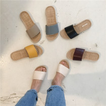 Now Linzi chic Korea cheap and easy to wear summer fresh vine-shaded slippers that look good in every color