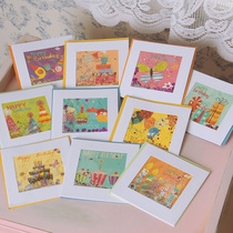 Iheuo pick-up cards MINI Card Childrens Day card birthday card blessing card message card message card MINI-1508