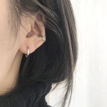 s925 pure silver without ear clip woman minimalist retro 2021 New Tide Lukewarm Wind Superior Summer Earrings