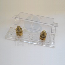 Screw Bolt type (seat) transparent seat large fork Bolt (chip type) fuse holder (excluding Fuse)