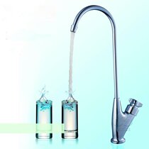 Export German pure faucet single cold net faucet direct drinking water faucet all copper lead-free net faucet