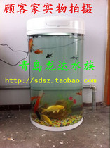 ADA KM550H Yadia gadier semi-round fish tank aquarium KM-550H (with filter lighting)