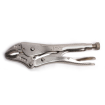 Jike tool clamping pliers straight fixed pliers round mouth type LGP-10 large force pliers 10 inch