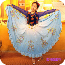 Xinjiang dance clothes ethnic womens costumes stage performance clothes Uyghur dance performance costumes