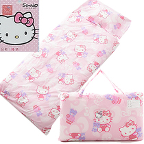 Genuine Authorisation KITTY (Dream Butterfly Knot-Powder) Dual-use Child Sleeping Bag-Taiwan System