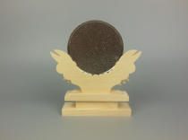 Tang secret dharma instrument Shingon dharma instrument Dongmi Dharma instrument Esoteric Dharma instrument Buddhist Dharma instrument God Mirror Zhunti Mirror 2 inches