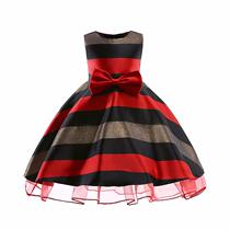summer girls bow and cross-border children dress str 0 26KG