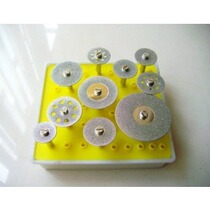 10-piece set of diamond cutting piece sewing machine saw blade electric grinding cutting piece can cut stone glass box