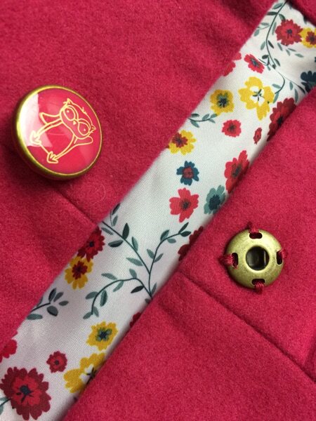 Manteau pour fille en mélange - Ref 2162432 Image 16