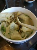 Wuxi gourmet specialty shepherds purse purse wonton 10 free soup SF frozen fresh made on the day (three pieces)