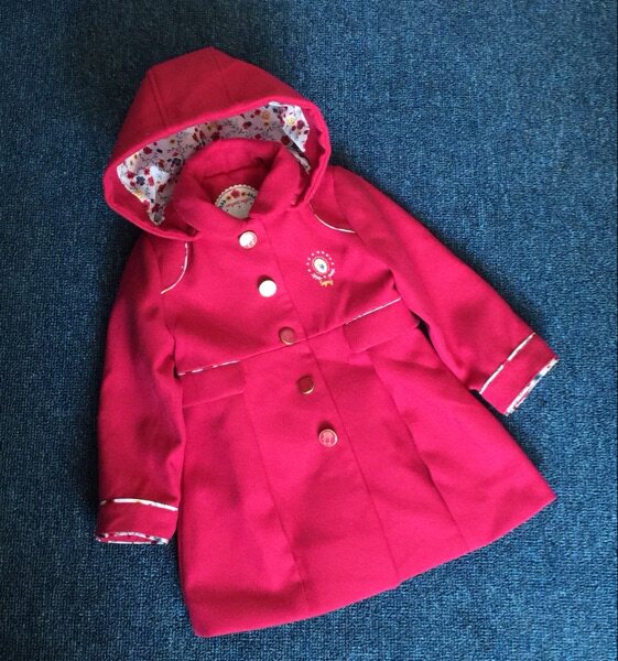 Manteau pour fille en mélange - Ref 2162432 Image 9