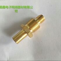 SMA-kY SMA-K quick insertion SMA-KKY SMA double mother seat wearing wall locking external screw inner hole straight through head