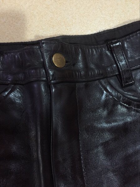 Pantalon cuir homme Première couche de cuir - Ref 1491608 Image 9