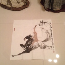 Calligraphy and Painting Chinese painting works Immediately Fanhou Chinese painting four-foot bucket calligraphy and painting collection decoration living room