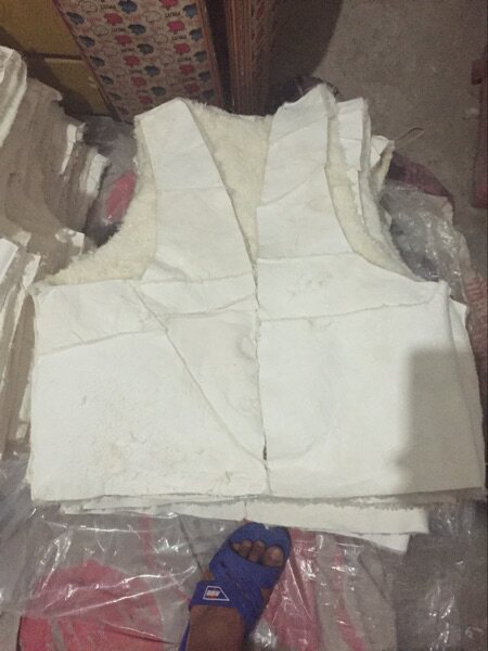 Pantalon cuir homme Peau de mouton - Ref 1479751 Image 5