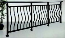 Dongguan Dingding Balcony Guardrails Zinc Steel Corridor Railing Villa Armrest Terrace Fence Building Top Protective Isolation Fence