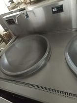 20 30KW commercial induction cooker double head Large frying pot 70 to 120CM School factory hotel canteen dedicated