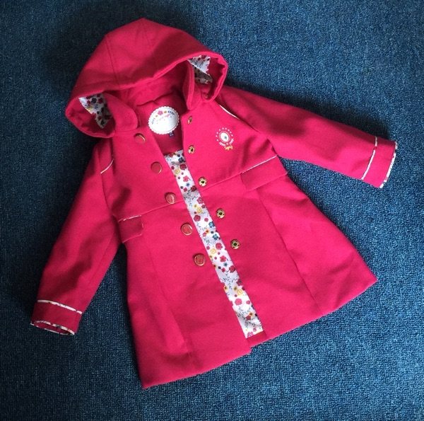 Manteau pour fille en mélange - Ref 2162432 Image 10