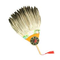 New Zhuge gossip feather fan Kongming fan goose feather fan Kongming fan childrens performance props gifts