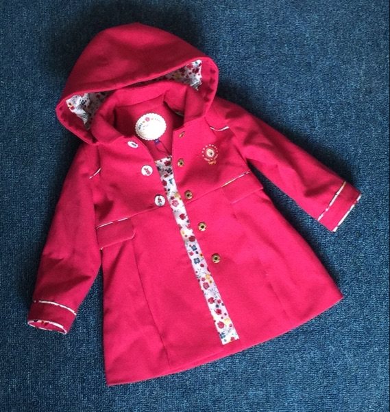 Manteau pour fille en mélange - Ref 2162432 Image 8