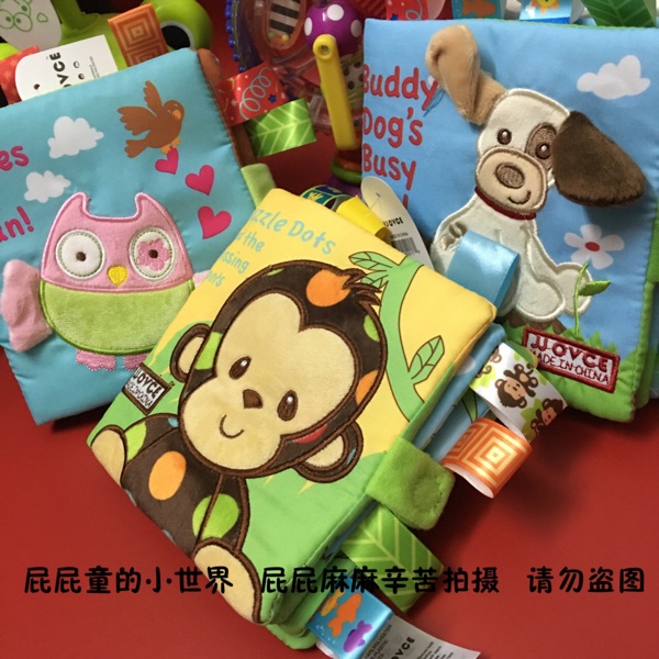 Baby cloth book Puzzle Book stand body cloth book Baby label cloth book can't tear baby toys early teaching book cloth book