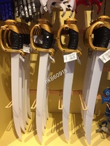 Zhuhai Changyu Marine Kingdom Toys Souvenirs Pirate Sword Machinery Clips Boy Girl Children Toys Shine