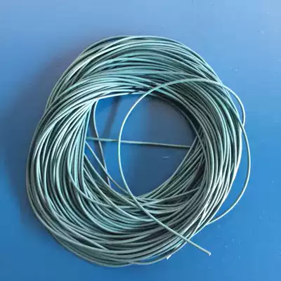 Electromagnetic shielding conductive rubber strip diameter 2 0 aluminum silver plated blue (fluorosilicon)