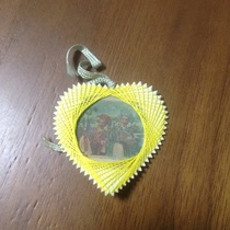 50s Liang Shanbo and Zhu Yingtai opera characters color old photos handmade rope decoration photo leaflet