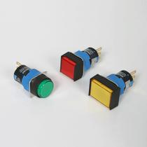 South Korea imported small button switch machine tool micro button self-locking with lamp 16mm high quality Kaikun wholesale