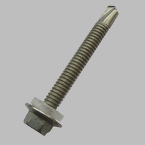 Spot 304 All Stainless Steel Hexagon Huasii Drill Tail Screw Self-tapping Screw 6 3x25GB 100