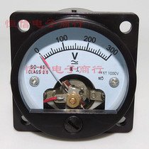 Gallbladder voltmeter AC 220V pointer AC outlet voltmeter AC so-45 meter head volt
