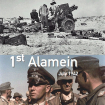 1st Alamein First Alamein Battle Desert Mobile Force Virtual soldiers DIY Military chess