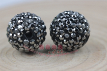 Soft Tao series pure handmade color drill ball 6M-14M double hole through hole straight hole ornament accessory