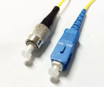 Fiber jumper SC-FC square head turn round mouth optical fiber jumper SC-FC tail fiber 3 m single mode fusion