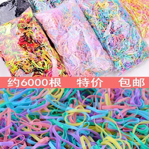  Tie hair does not hurt hair ring wholesale childrens rubber ring disposable rubber band hair accessories head accessories girl head rope