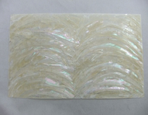 Factory wholesale white abalone knife shell paper furniture decoration lacquer art musical instrument art snail nail stickers