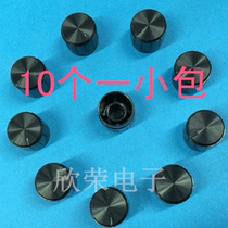 Lace knob Potentiometer knob Volume knob (black) 15X16(a packet of 10)
