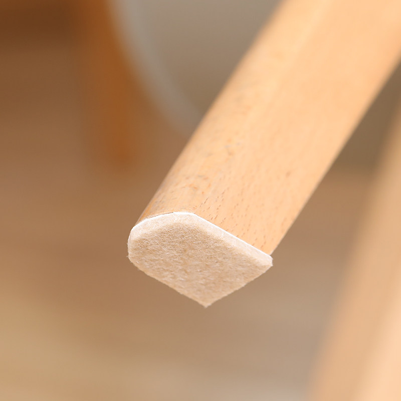 Table and chairs sub-foot footbed anti-wear dining chair cushion stool anti-noise silent foot cover floor furniture felt protection cushion