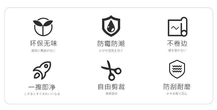 Влагостойкий коврик 厨房抽屉垫纸抗菌橱柜台面防水防油污衣柜子防霉防潮鞋柜防臭贴纸 Sp sauce