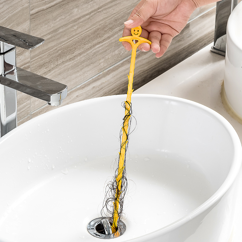 Japan Through Sewer Dredging Tool Home Piping Clean Stick Manual Dredge of the Blockage Cleaner Hair