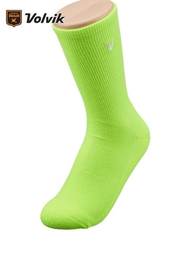 Volvik – chaussettes de golf pour femmes, colorées, confortables, respirantes, solides, mi-mollet, sport, nouveau style, corée du sud