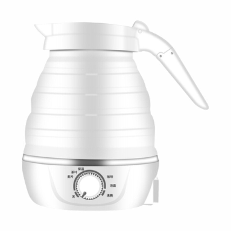 (portable boiling kettle) Mini small folding travel compressible automatic power cut anti-burning electric kettle