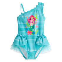 (Disney US buy back) spot ariel mermaid princess childrens shoulder one-piece swimsuit