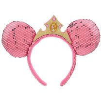 (DISNEY USA) Aurora Aurora Princess Sequin Minnie Ear Headband Headband