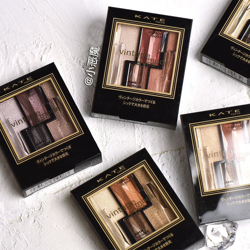 Japan 18 New KATE Keating Retro Impressionless Profound 4 4 Color Eye Shadow Autumn Winter Earth Colors