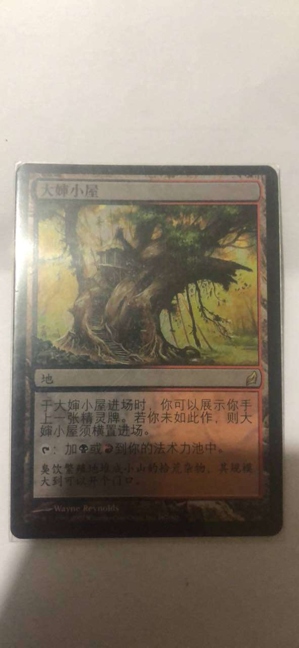 Doming Laozhao Magic: The Gathering Auntie's Cabin Simplified Chinese Flash Lowin Physical Map