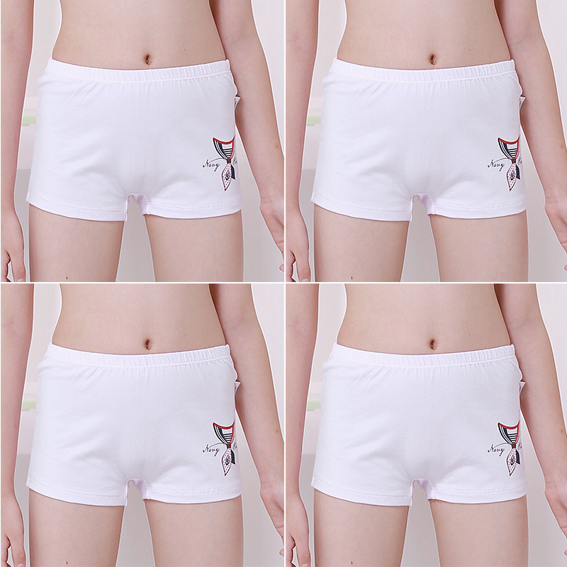 Little girl 11 middle school children 12 student underwear boxer 9-13 year old girl 8-15 cotton underwear boxer pants
