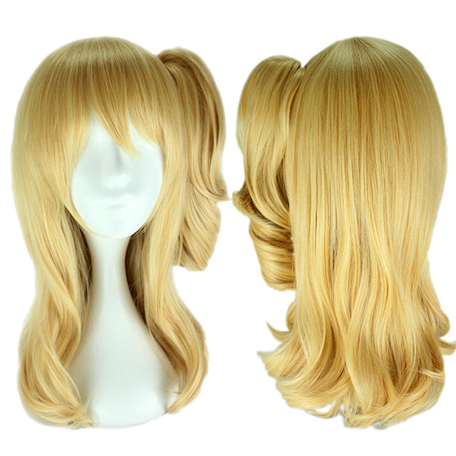 ກິ່ນຫອມຫມາກນາວ Ahara Yuzu Ahara Mei cosplay wig ສົ່ງຟຣີ